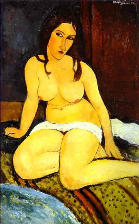 Amedeo Modigliani Seated Nude 1